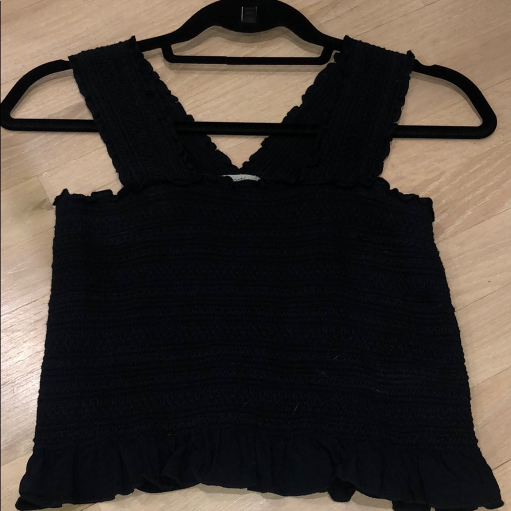 URBAN OUTFITTERS ruffle top size small